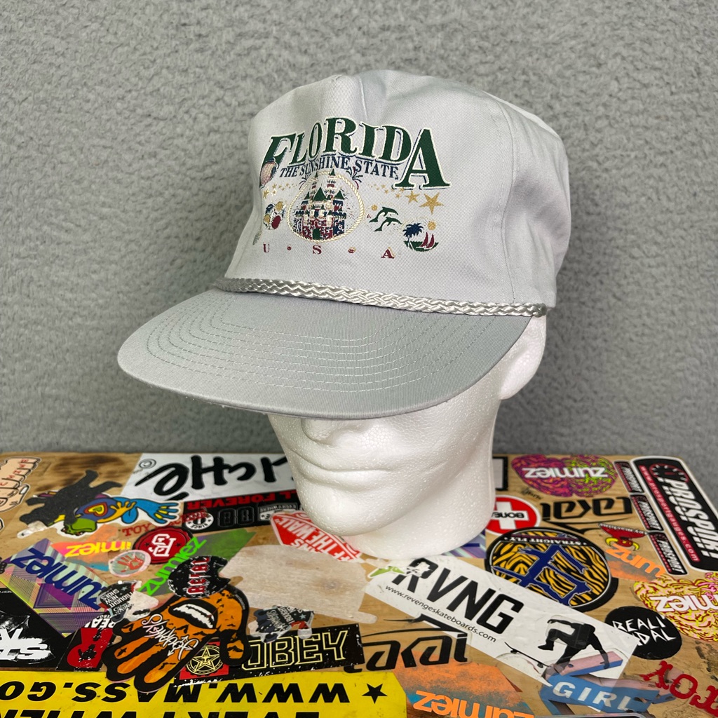Vintage 90s Florida Snapback Hat